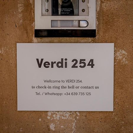Verdi 254 Barcelona Kültér fotó